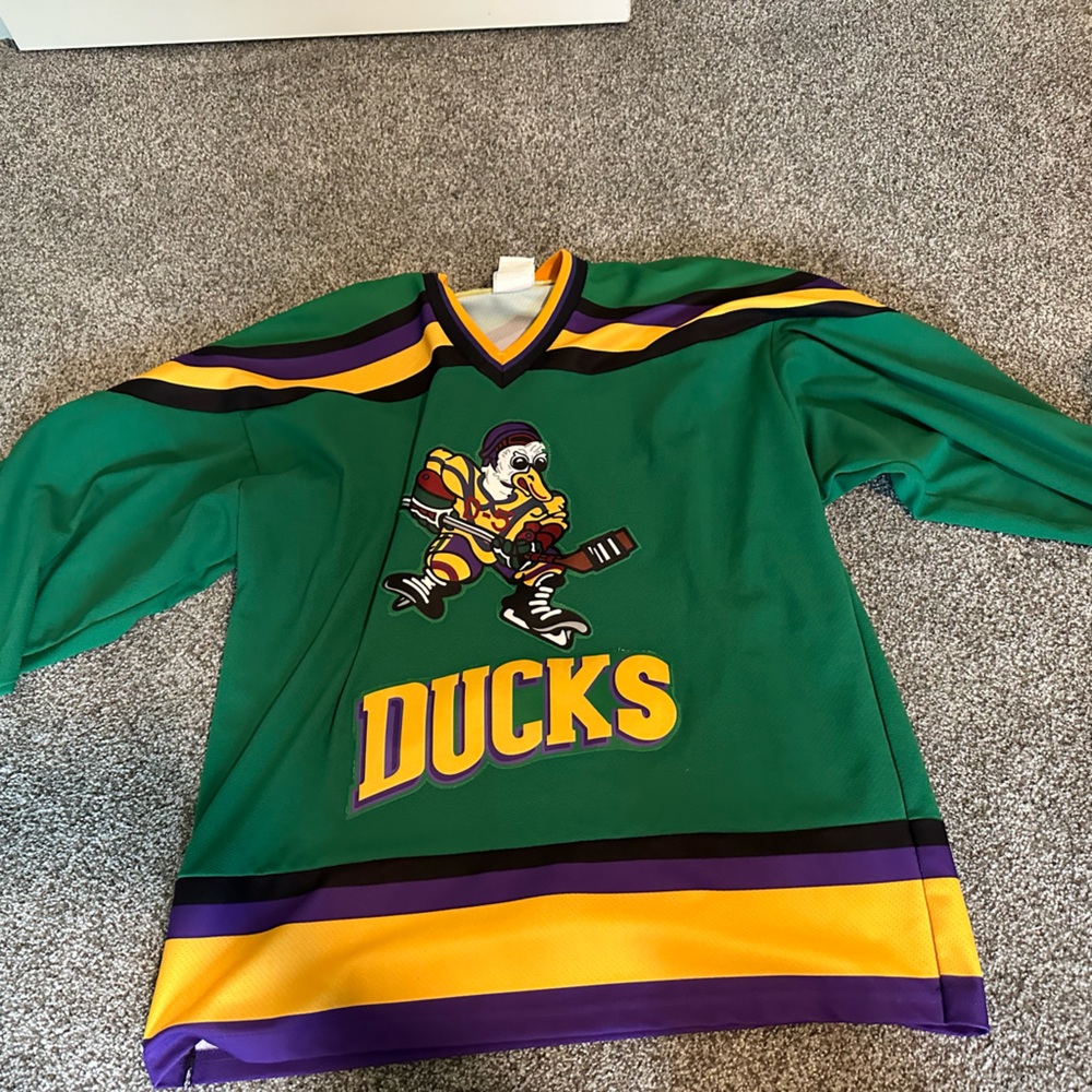 Mighty ducks hockey jersey